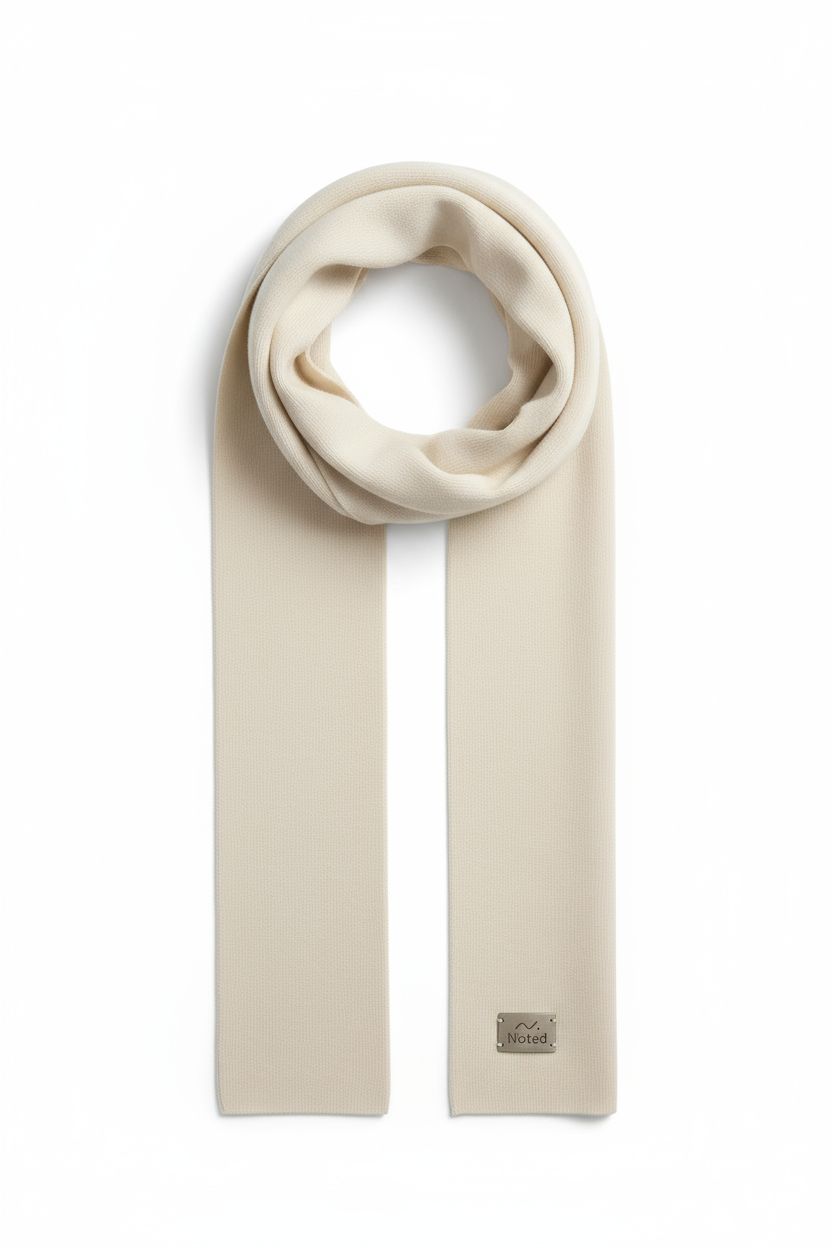 Off-White knitted scarf