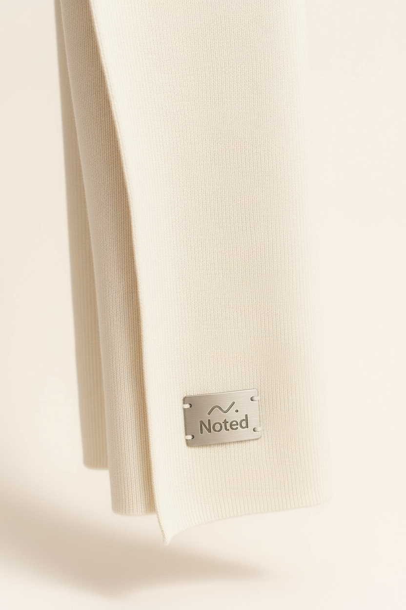 Off-White knitted scarf